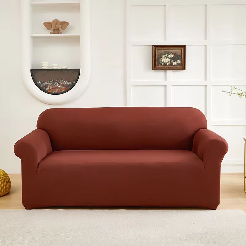 UltraFit SolidColor Stretch Sofa Slipcover  NonSlip DustProof Furniture Protector 16