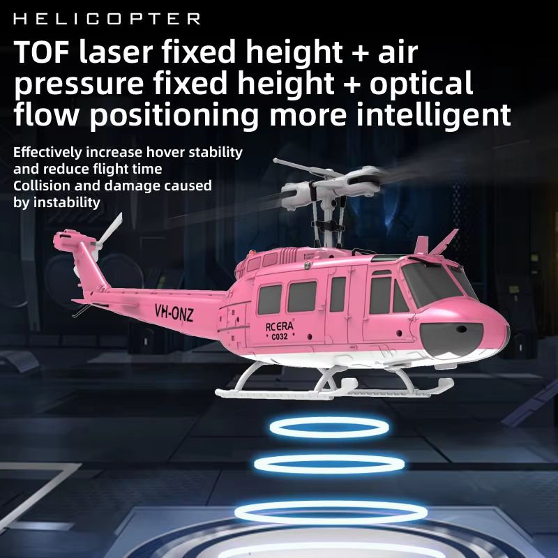 SkyMaster C032 24G 6CH Altitude Hold RC Helicopter  6Axis Gyro  Optical Flow For Kids  Adults 4