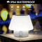 Solar Mushroom Mini Table Lamp Portable USB Solar Powered Night Light For Outdoor Patio Camping 1