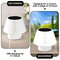 Solar Mushroom Mini Table Lamp Portable USB Solar Powered Night Light For Outdoor Patio Camping 3
