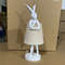 Nordic Rogue Rabbit Resin Table Lamp  Designer LED Table Light With Fabric Shade For Bedroom  Livin 4