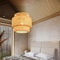 Bamboo Lantern Pendant Light HandWoven Natural RattanWicker E27 Hanging Fixture For Home Restaura 1