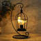 Birdcage Decorative Table Lamp  Cordless Accent Light With Warm White Fairy Lights For Home  Event  7