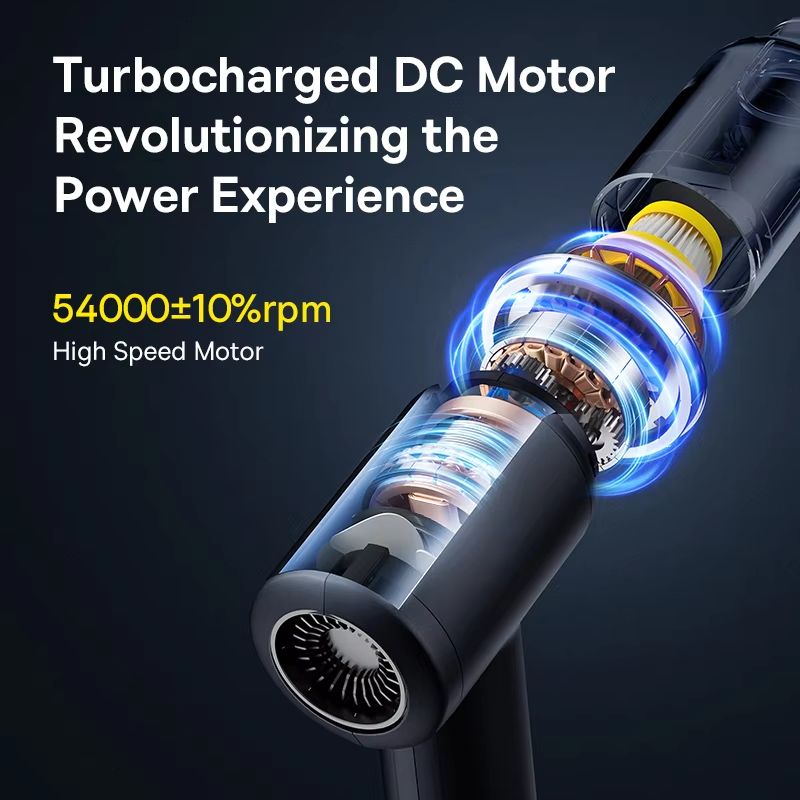 Baseus Wireless Car Vacuum Blower Gun Cordless Portable Cleaning Power For Your Vehicle 2