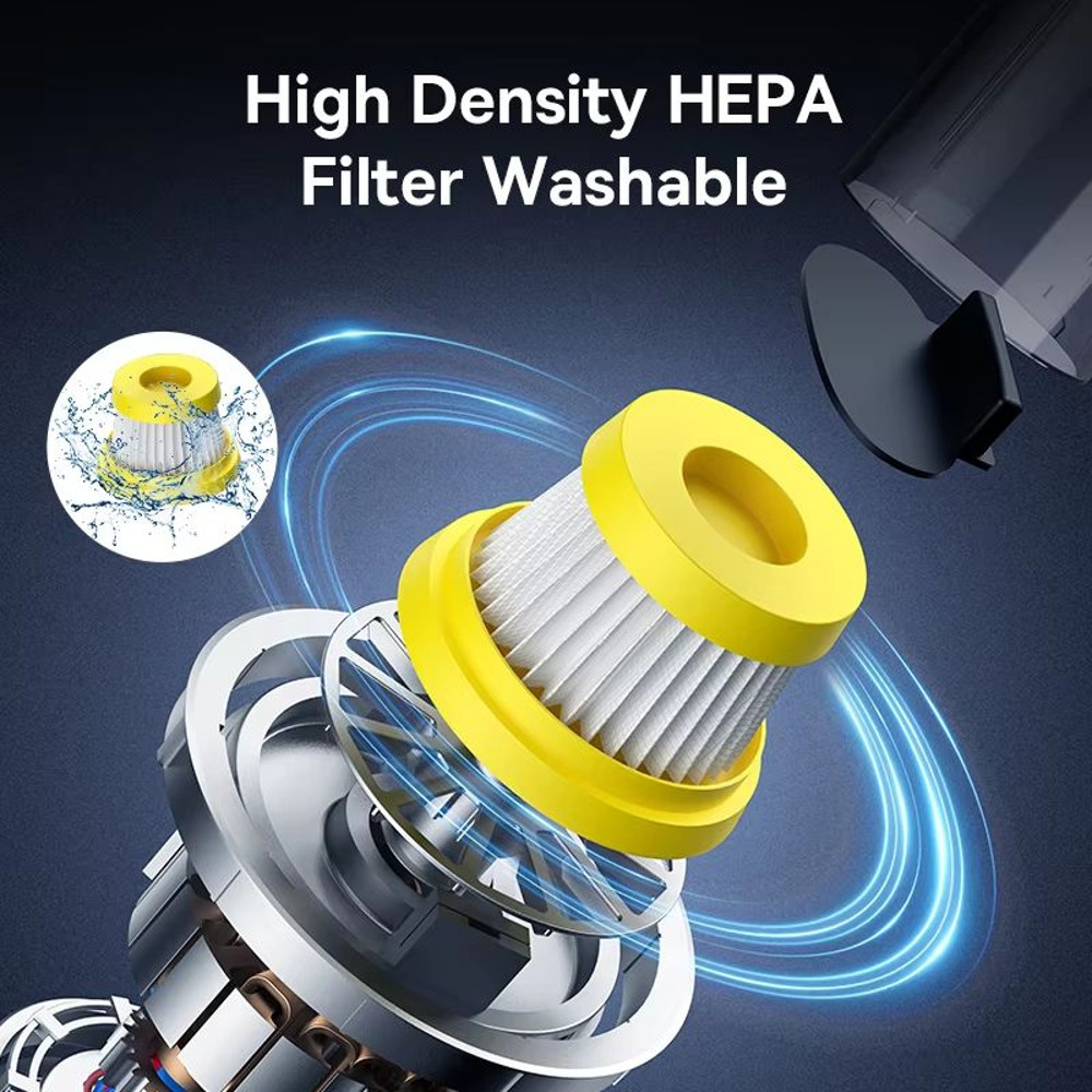 Baseus Wireless Car Vacuum Blower Gun Cordless Portable Cleaning Power For Your Vehicle 3