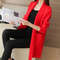 AllMatch Long Pocket Cardigan Sweater  2024 AutumnWinter Knit For Women 2