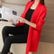 AllMatch Long Pocket Cardigan Sweater 2024 AutumnWinter Knit For Women 5