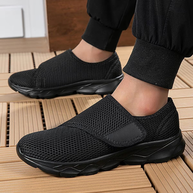 Orthopedic Comfort WideFoot Walking Shoes  Soft  Adjustable Casual Footwear For Swollen Feet Thumb  6