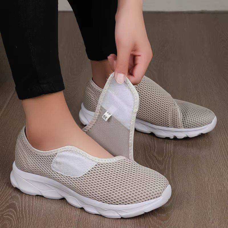 Orthopedic Comfort WideFoot Walking Shoes  Soft  Adjustable Casual Footwear For Swollen Feet Thumb  9
