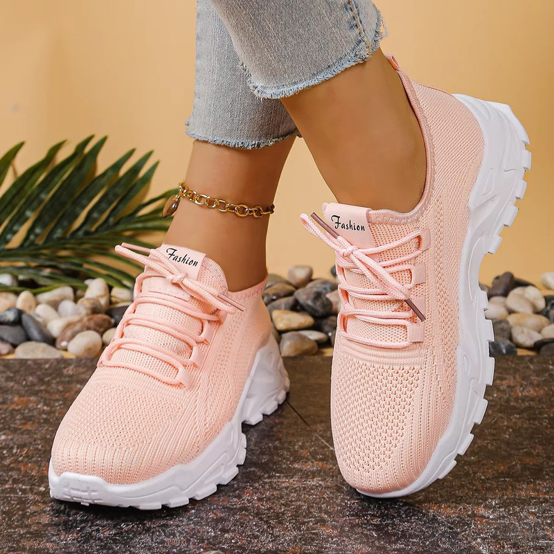 2025 Versatile HeightBoost Sneaker Solid Colour Womens Casual Shoes With Free Shipping 1