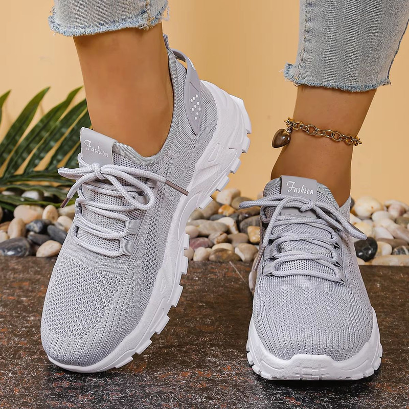 2025 Versatile HeightBoost Sneaker Solid Colour Womens Casual Shoes With Free Shipping 3