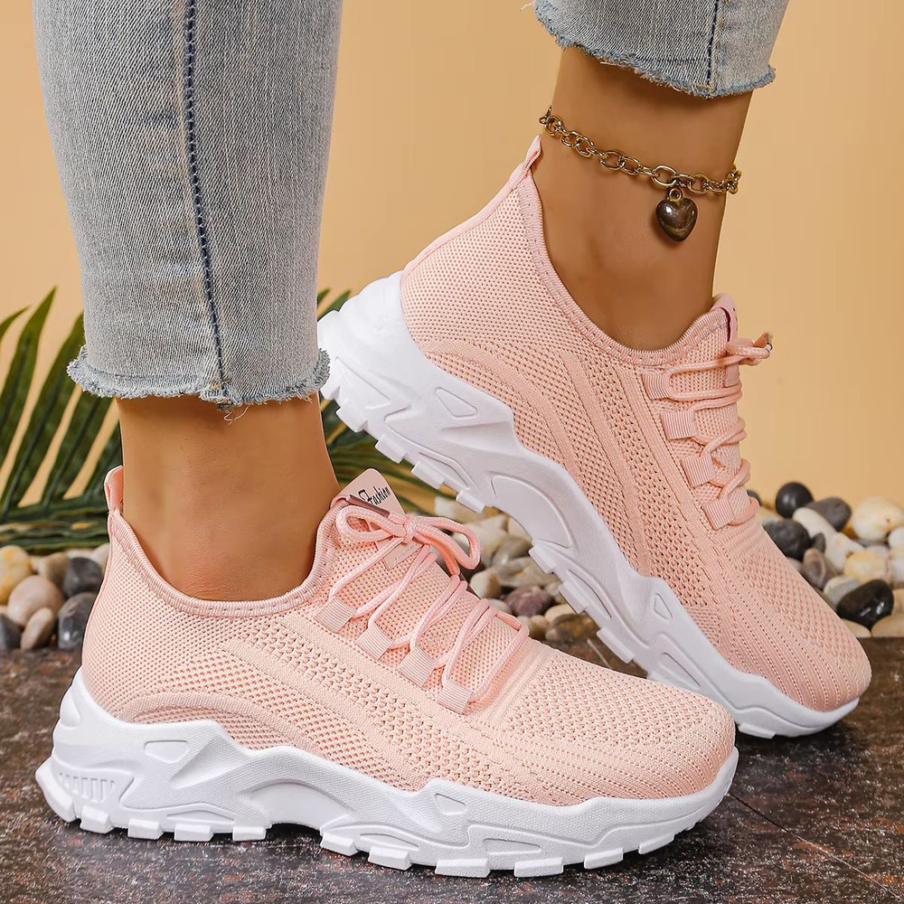 2025 Versatile HeightBoost Sneaker Solid Colour Womens Casual Shoes With Free Shipping 8