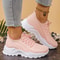 2025 Versatile HeightBoost Sneaker Solid Colour Womens Casual Shoes With Free Shipping 8