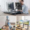 Universal Expandable Monitor Mount  Laptop Clamp Stand  Adjustable MultiScreen Holder For Gaming De 3