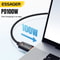 ESSAGER 3in1 100 W MultiConnector Fast Charging Cable USBC Lightning MicroMulti For IPhone IWatch 3