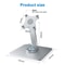 Aluminum Alloy 360deg Rotating Monitor Stand Adjustable TableMounted Bracket With M4 Screw Base H 1