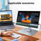 Aluminum Alloy 360deg Rotating Monitor Stand  Adjustable TableMounted Bracket With M4 Screw Base  H 2