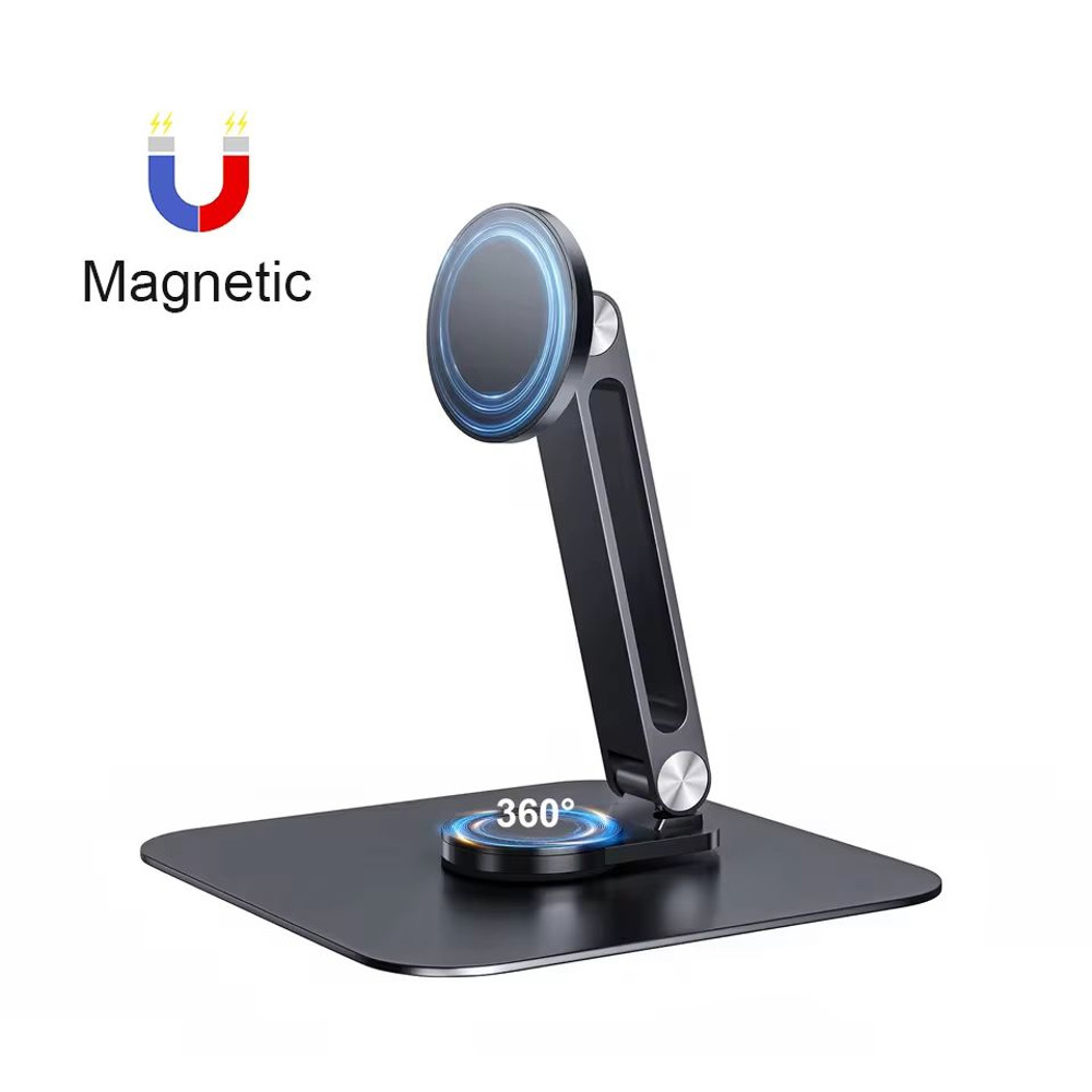 Aluminum Alloy 360deg Rotating Monitor Stand  Adjustable TableMounted Bracket With M4 Screw Base  H 8