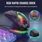 ATTACK SHARK X2 Pro Transparent Shell Wireless Gaming Mouse TriMode 24G BT Wired With RGB Dock 0