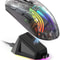 ATTACK SHARK X2 Pro Transparent Shell Wireless Gaming Mouse TriMode 24G BT Wired With RGB Dock 5