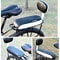 ComfortRide Rear Rack Bike Saddle With Backrest Padded PU Leather Cushion For Child Or Adult Passe 1