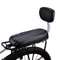 ComfortRide Rear Rack Bike Saddle With Backrest Padded PU Leather Cushion For Child Or Adult Passe 7
