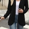 PitStripe Brushed Knit Cardigan Jacket Womens SolidColor Casual Knit Outerwear 5
