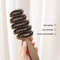 Hollow Boar Bristle Hair Comb  ScalpMassage Brush  Detangling  Styling Tool For Women With Curly Wa 1