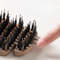 Hollow Boar Bristle Hair Comb  ScalpMassage Brush  Detangling  Styling Tool For Women With Curly Wa 4
