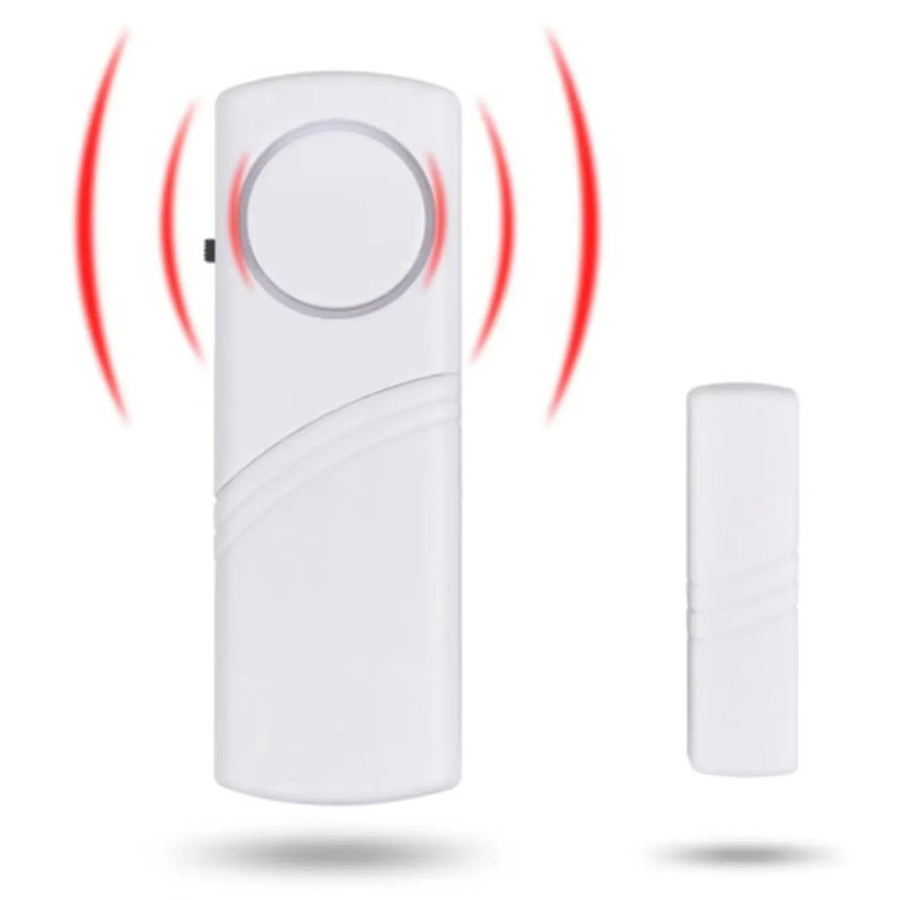Wireless Door And Window Magnetic Sensor Alarm  2Pack Home Security Detectors 6