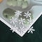 Christmas Snowflake Confetti 300pcs Decorative Paper Flakes For Holiday Parties Events 2