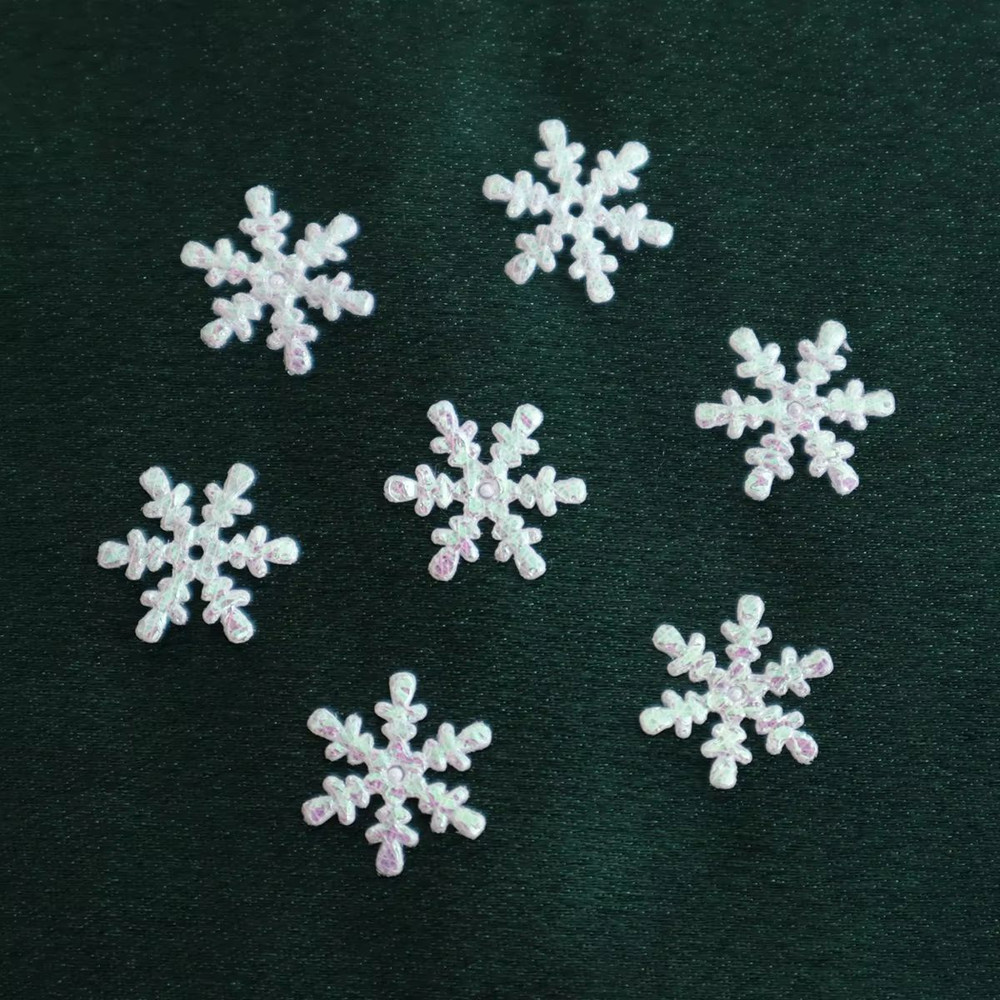 Christmas Snowflake Confetti  300pcs Decorative Paper Flakes For Holiday Parties  Events 3