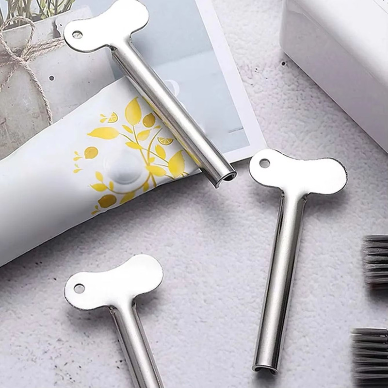 Stainless Steel Toothpaste Tube Squeezer Durable Roller Dispenser For Effortless Tube Use 2