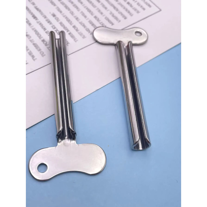 Stainless Steel Toothpaste Tube Squeezer Durable Roller Dispenser For Effortless Tube Use 5