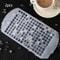 Large Capacity 160Grid Silicone Ice Cube Maker Flexible Fruit Drink Mold For Home And Kitchen 9