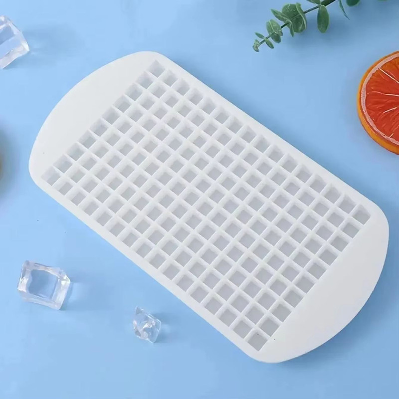 Large Capacity 160Grid Silicone Ice Cube Maker  Flexible Fruit  Drink Mold For Home And Kitchen 12