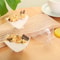 HeartShaped Dessert Cups Elegant Clear Plastic Mousse Pudding And Jelly Cups For Parties Events 1 1