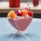 HeartShaped Dessert Cups Elegant Clear Plastic Mousse Pudding And Jelly Cups For Parties Events 1 2