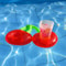 Inflatable Cherry Drink Holder Fun Floating Pool Cup Holder For Drinks Perfect Pool Party Accessor 5