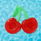 Inflatable Cherry Drink Holder Fun Floating Pool Cup Holder For Drinks Perfect Pool Party Accessor 6
