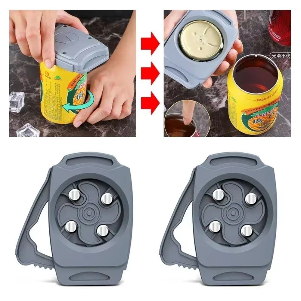 Portable Beer Can Opener  Quick Multifunctional Gadget For Effortless Party Sips 3