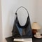 Retro Tote Bag Spacious Shoulder Carryall For Effortless Everyday Style 7