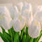 Artificial Tulip Bouquet  Vibrant Faux Flowers For Weddings  Decor 5
