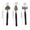 Aluminum Garden Tool Set  3pc Mini Shovel  Rake For Succulents  Loose Soil 6