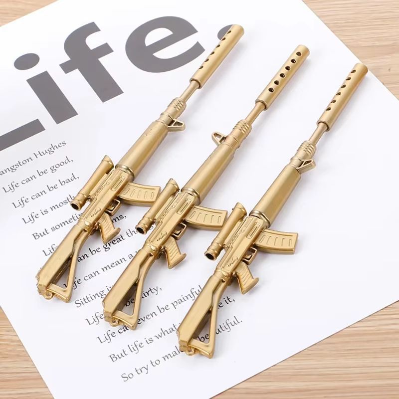 Machine Gun Gel Pen  Fun WaterBased Novelty Pen For Creative Signatures 1