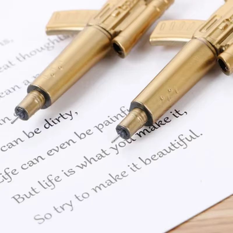 Machine Gun Gel Pen  Fun WaterBased Novelty Pen For Creative Signatures 2