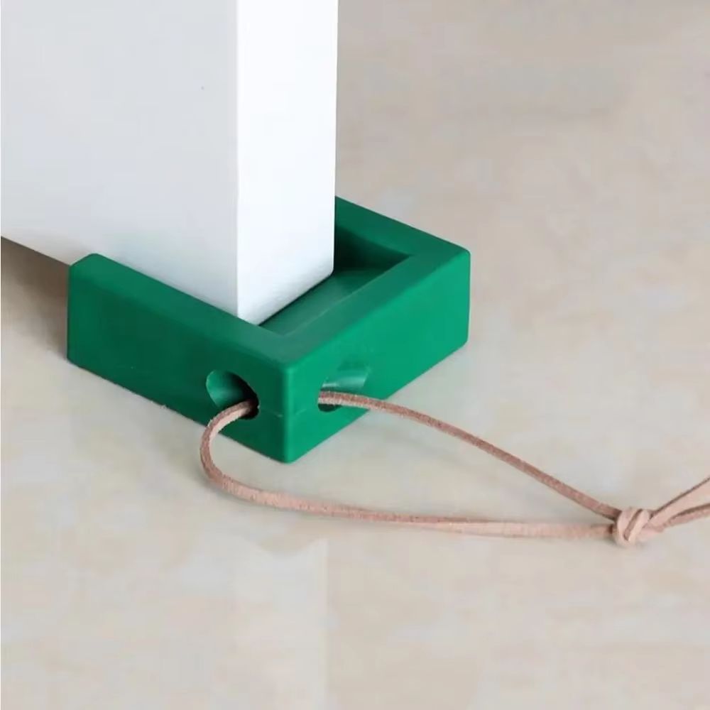 Creative Silicone Door Stopper  AntiCollision Floor Holder For Home  Office 2