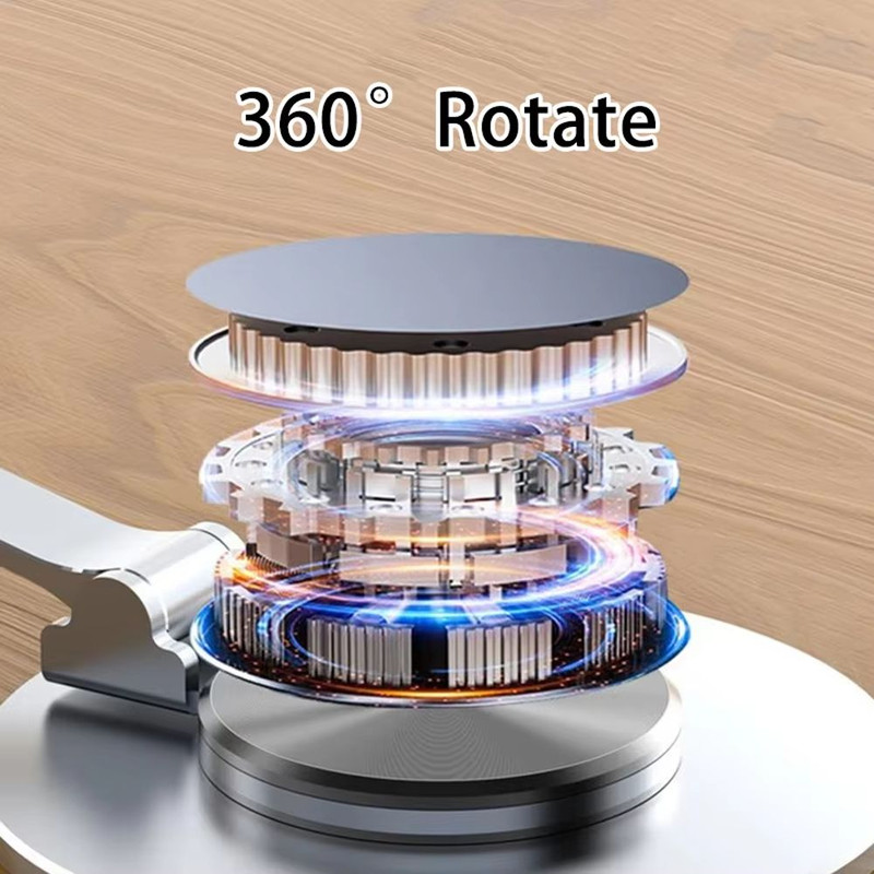 360 Rotate Metal Desk Mobile Phone Holder  Adjustable Stand For IPhone Xiaomi IPad And Tablets 4