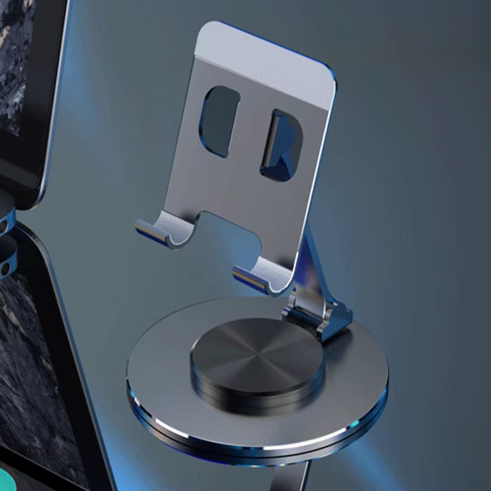 360 Rotate Metal Desk Mobile Phone Holder  Adjustable Stand For IPhone Xiaomi IPad And Tablets 6