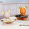 Entryway Key Storage Ornament  Bear Tray Key Holder Figurine For Home And Coffee Shop Decoration 0